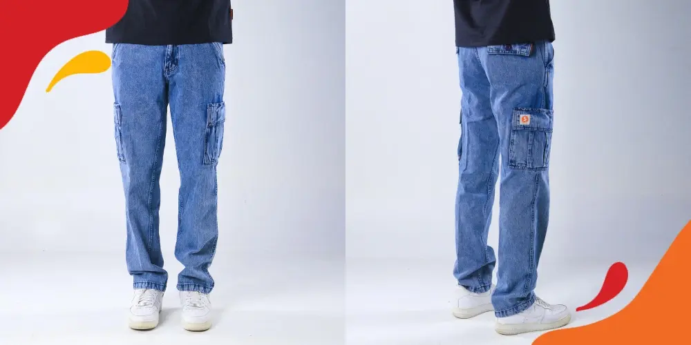 Celana Cargo jeans Superego